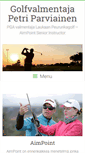 Mobile Screenshot of golfvalmentaja.com